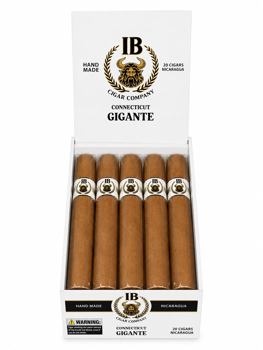 IB Cigars Connecticut Gigante — open box