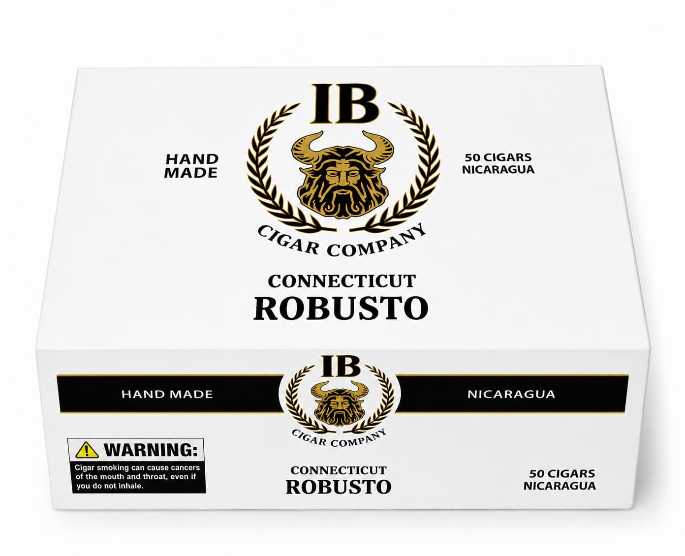 IB Cigars Connecticut Robusto — closed 50-count box