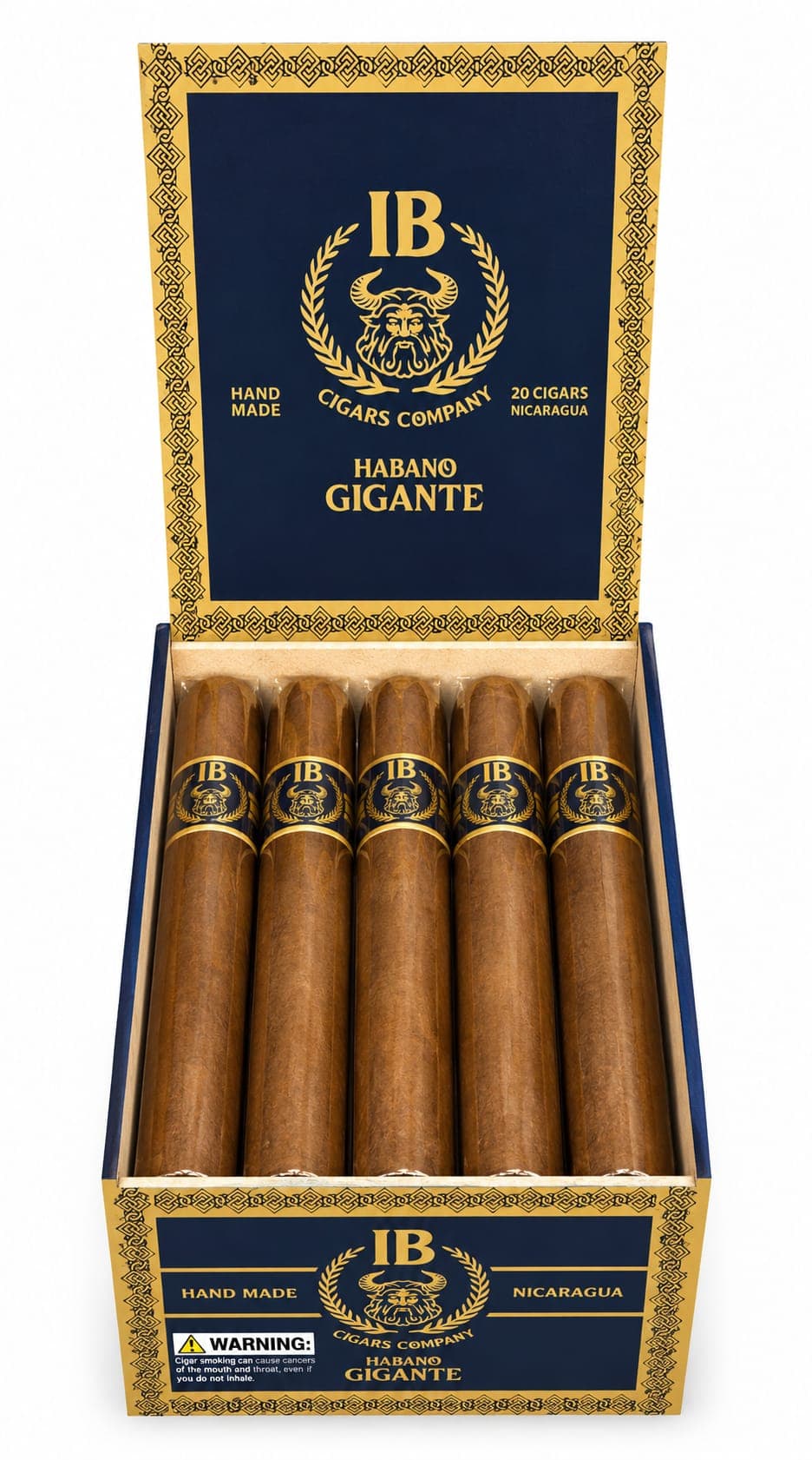 IB Cigars Habano Gigante — open box